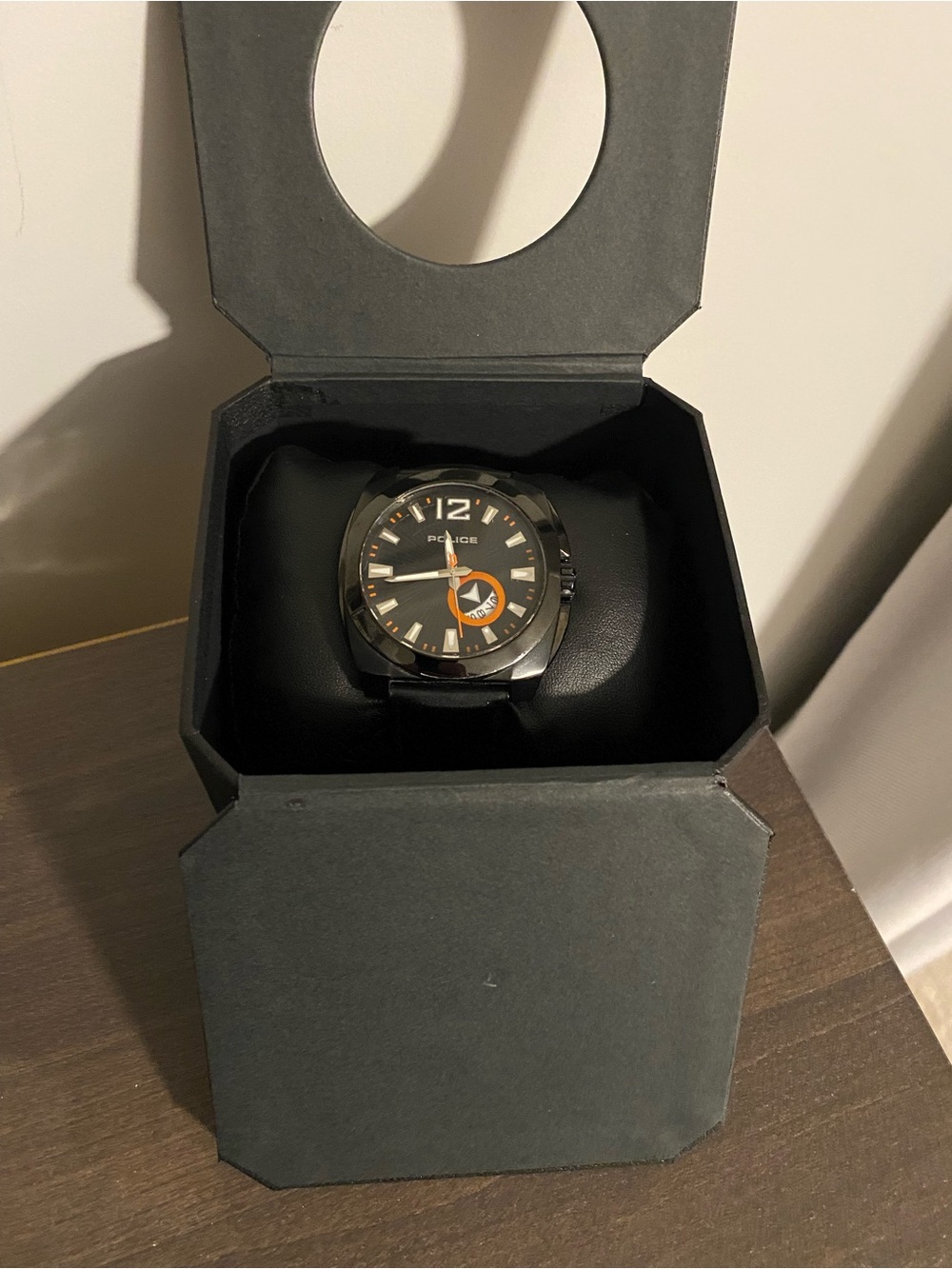 Police Men's Black Watch